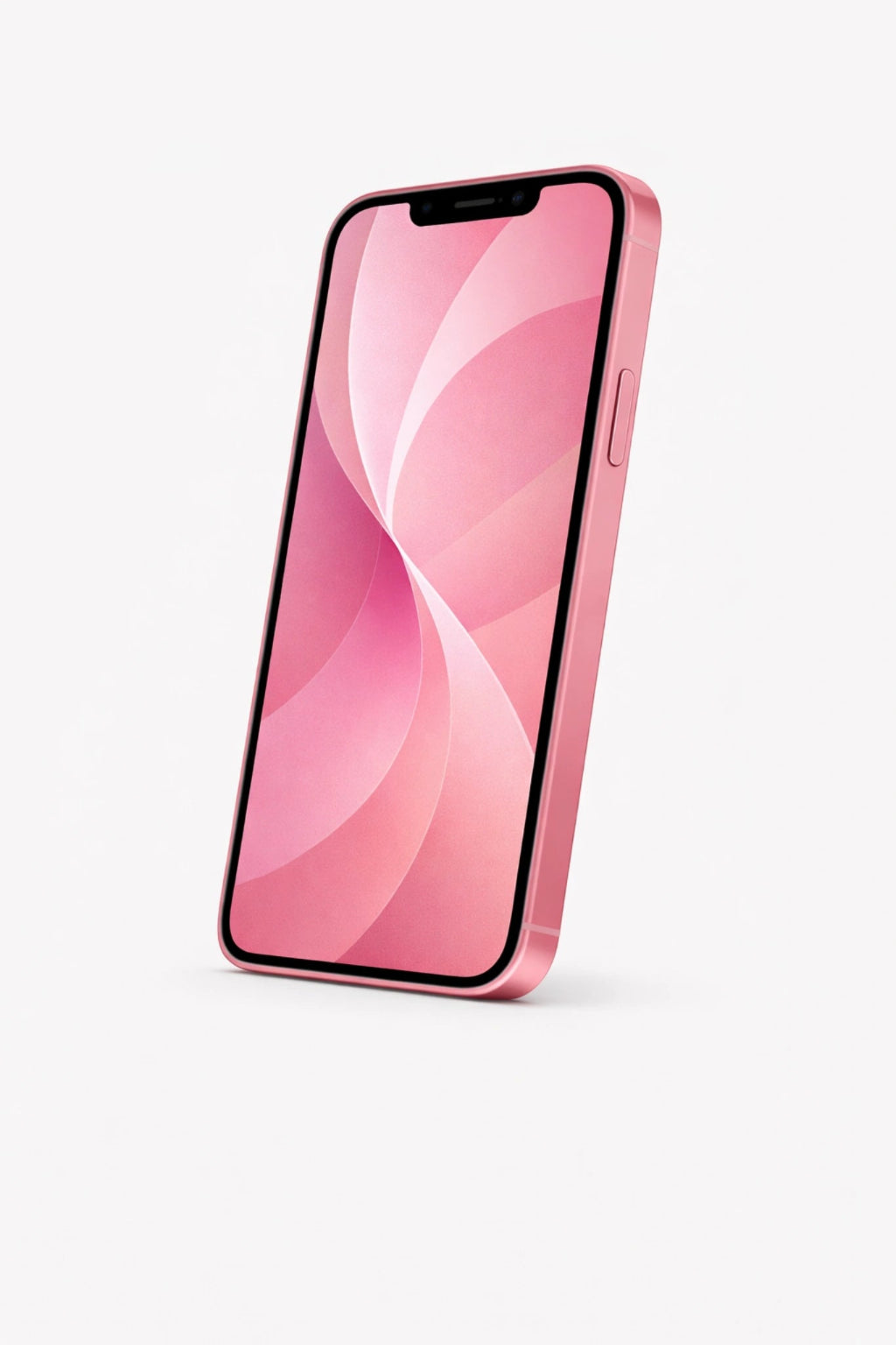 Symbolbild: Apple IPhone 13 in Pink mit Seitenansicht